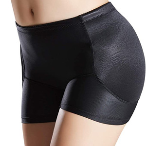 Pantaloni europei e americani di grandi dimensioni modellatura del corpo fisso spugna anca rimpolpante biancheria intima - Product Image 6