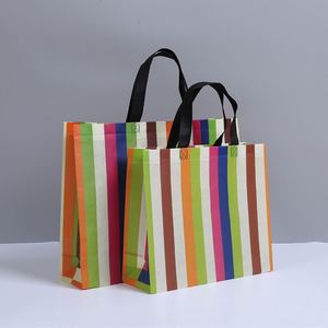 Custom Advertising LOGO Hot Pressed Film Covering Clothing Store Spot Shopping Non-woven Bag - Product Image 3
