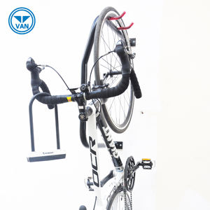 Pioneer Bike Rack <span class=keywords><strong>Garage</strong></span> Support mural pour vélo Suspension complète Fat Tire Bike Cargo Rack Carrier avec plateau de pneu - Product Image 6