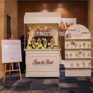 Customized Modern Metal Dessert &amp; Wedding <strong>Candy</strong> <strong>Cart</strong> with 200 Units Capacity Foldable Design for Parties - Product Image 6