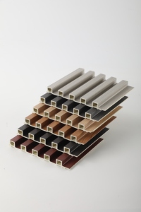 Panneau mural <span class=keywords><strong>d</strong></span>écoratif <span class=keywords><strong>intérieur</strong></span> <span class=keywords><strong>en</strong></span> composite bois-plastique (WPC) rainuré 3D, taille personnalisée, alternative au bois, pour la <span class=keywords><strong>d</strong></span>écoration intérieure - Product Image 6