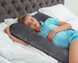 <span class=keywords><strong>Coussin</strong></span> de corps complet confortable <span class=keywords><strong>pour</strong></span> femmes enceintes, literie rose, <span class=keywords><strong>coussin</strong></span> de couchage Long <span class=keywords><strong>sur</strong></span> les côtés - Product Image 3