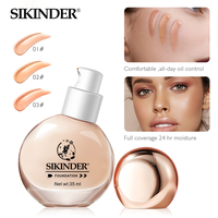 GUANGZHOU OEM Fond de teint liquide hydratant blanchissant naturel Marque privée Tous types de peau Prix bas