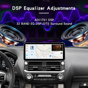 Android 12.3 pollici lettore auto senza fili auto Carplay GPS di navigazione Radio per Toyota Pardo 2010 unità principale 4 + 64GB - Product Image 5