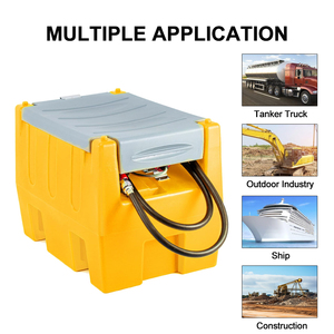 Sumac Portable Plastic 240L 480L Tanque de combustible diésel con boquilla dispensadora automática Kit de bomba Venta de reabastecimiento en el sitio para Uruguay - Product Image 5