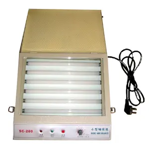 China made Mini Exposure unit for pad printing thick steel plate and photopolymer plates