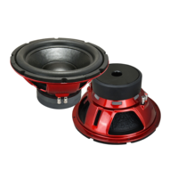 Vente directe d'usine, caisson de basses pour voiture en acier de 10 pouces, 1000 W RMS/2000 W de pointe, ajustement universel