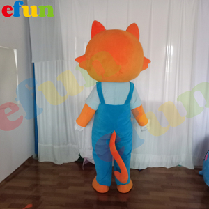 Efun <span class=keywords><strong>ชุด</strong></span>คอสเพลย์มาสคอตแมวสีส้มน่ารักกำหนดเองได้1ชิ้น - Product Image 6