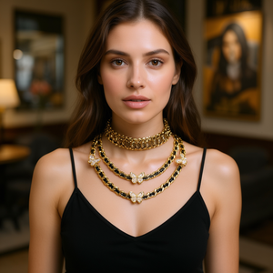 CBBA-1856 สร้อยคอแฟชั่นแบบโชคเกอร์ - Product Image 3