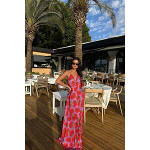 Robe de cocktail longue dos nu Rosalyn - Product Image 4