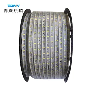 AC110V 220V Độ Sáng Cao 2835 LED Strip Double Row Đối Với Cảnh Quan Trong Nhà Và Ngoài Trời