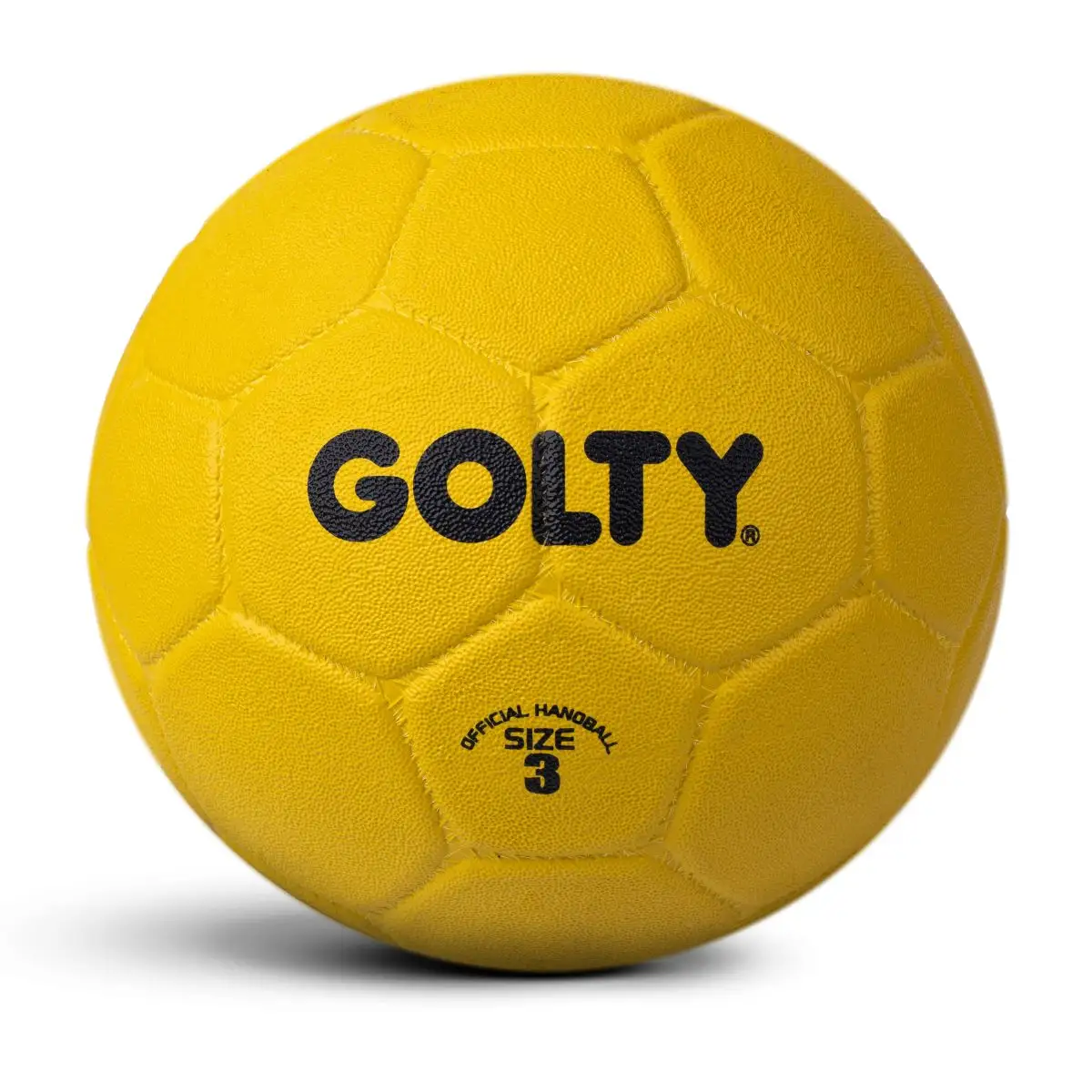 Bola de handball com logotipo personalizado de borracha tamanho 3 2 1