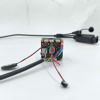 Módulo de Cámara IP de 4.0MP y 0.001Lux, Visión Nocturna con 12 LEDs IR, Lente de 2.8mm, 120 Grados, Opcional con Micrófono y Altavoz, Compatible con POE