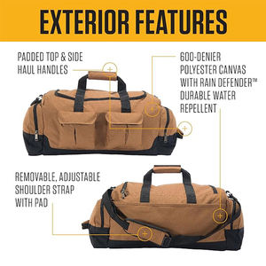 Sac de sport utilitaire 40L personnalisable avec logo OEM ODM, sac de transport robuste pour équipement de fitness, gym et voyages - Product Image 3