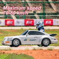 Kart à pédales électrique pour adultes avec moteur 2500W et batterie lithium 72V 50Ah pour pistes commerciales et flottes de location