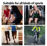 Support de cuisse antidérapant enveloppant Compression réglable attelle de cuisse Support de manchon pour tirer le Muscle de l'aine