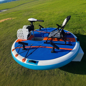 Bote de Pesca Inflable Eléctrico con Señuelos y Todos los Accesorios para Uso en Ríos y Lagos - Product Image 1