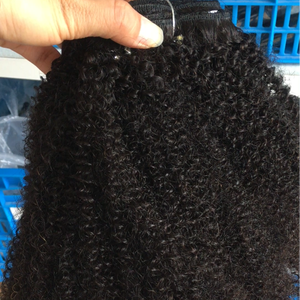 In magazzino di vendita Superiore Reale Vergini Mongoli Afro riccio crespo dei <span class=keywords><strong>capelli</strong></span> Umani - Product Image 1