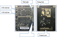 HLK-RM60 WiFi6 modul Router MT7621A MT7905 MT7975 Gigabit nirkabel OpenWrt 5G Dual-Band Hotspot untuk IoT jaringan rumah pintar