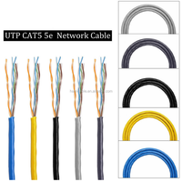 Cable de red Utp cat5 cat5e, multipar, 4p x 2, especificaciones especiales, OEM/ODM, cat5e, interior, 305m, 1000m, cable trenzado