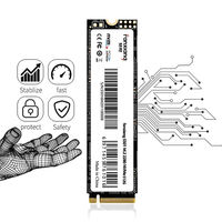 قرص صلب SSD NVMe PCIe M.2 2280 بسعات 128 جيجابايت و256 جيجابايت و512 جيجابايت و1 تيرابايت و2 تيرابايت، الجيل الثالث x4، مع رقائق QLC، متوفر بالجملة