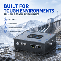 Récepteur GNSS multibandes IP68 avec précision horizontale de 1,5 m pour la surveillance des déformations des barrages, des glissements de terre, des mines et des ponts via 4G/WiFi