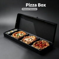 Boîte à pizza personnalisée en gros avec logo pour restaurant, traiteur, événement et emballage à emporter