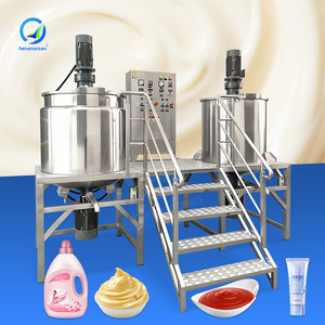 OCEAN Small Mayonnaise Make Vacuum Emulsifier Homogenizer <b>Body</b> Butter Hair Shampoo Cosmetic Cream Mix Machine - Product Image 1