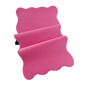 Tapete de Yoga Ecológico de 5mm de Grosor, Ovalado, de PU y Caucho Natural, Antideslizante, con Logotipo Personalizado, Vegano, para Pilates y Estudio de Yoga - Product Image 6