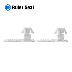 REL202 Joint de cadenas jetable Scellés de cadenas en plastique pour travaux légers Scellés de sécurité pour boîtes logistiques en plastique - Product Image 2