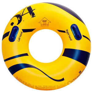 Anneau de natation <span class=keywords><strong>gonflable</strong></span> en PVC avec poignée <span class=keywords><strong>bouée</strong></span> de parc aquatique écologique pour les sports nautiques utilisés comme tube de bain - Product Image 1