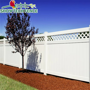 6'h x 8'w làm vườn hàng rào ý tưởng/vinyl hàng rào tấm/vinyl hàng rào lưới - Product Image 5