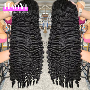 Cabello Rizado Virgen Vietnamita Birmano sin Procesar, Encaje HD Transparente sin Pegamento, Pelucas de Cabello Humano Natural sin Procesar - Product Image 1