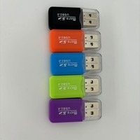 Mini USB2.0 TF T-Flash Tarjeta de memoria USB2.0 Adaptador de lector de tarjetas para Windows Tarjeta de memoria USB Classic