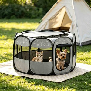 Parque de juegos plegable <span class=keywords><strong>para</strong></span> mascotas, <span class=keywords><strong>jaula</strong></span> octogonal <span class=keywords><strong>para</strong></span> <span class=keywords><strong>perros</strong></span>, valla <span class=keywords><strong>para</strong></span> gatos, parque de juegos portátil <span class=keywords><strong>para</strong></span> gatos, <span class=keywords><strong>corral</strong></span> de ejercicio <span class=keywords><strong>para</strong></span> <span class=keywords><strong>perros</strong></span>, <span class=keywords><strong>jaula</strong></span> de ejercicio <span class=keywords><strong>para</strong></span> cachorros - Product Image 1