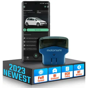 Motorsure: OBDII All System Diagnostic Tool BM/W OBD2 Scanner Bluetooth OBD Scanner