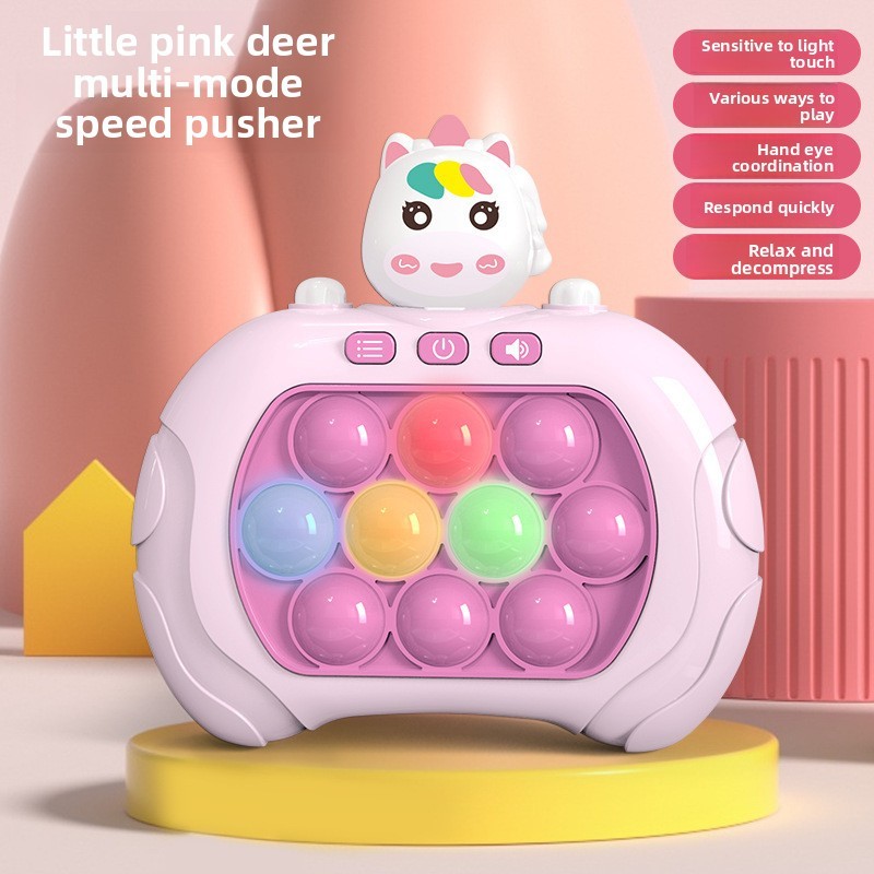 unicorn quick push game machine-upgrade 999 level
