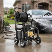 Nettoyeur haute pression portable 1500W 180 bars, kit complet avec canon à mousse et accessoires
