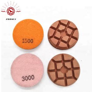 100mm שרף גמיש יהלומי רצפת בטון ליטוש רפידות לטש רפידות - Product Image 6