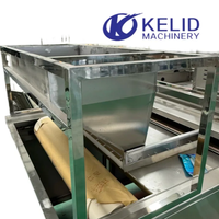 Nieuwe automatische 304 roestvrijstalen magnetron gedroogde peterselieblad sterilisatiemachine