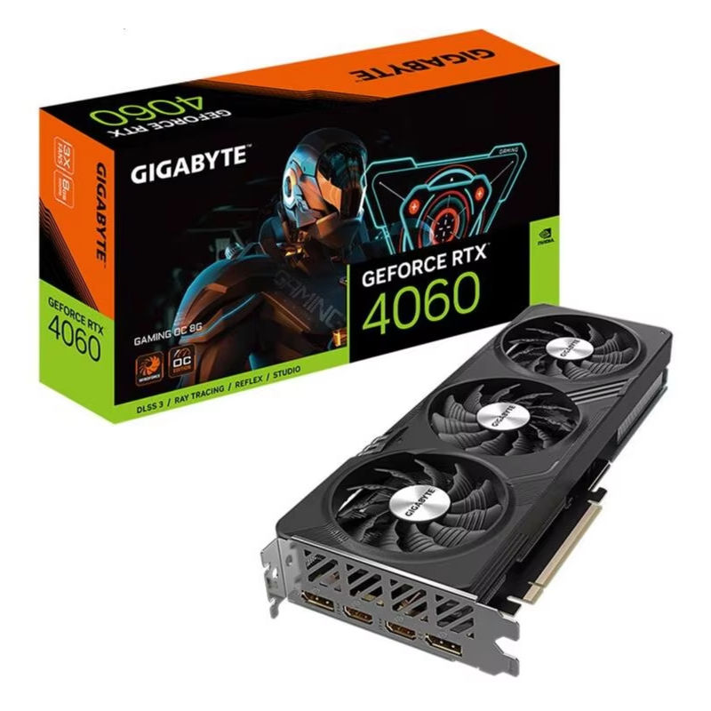 GIGABYTE NVIDIA GeForce RTX 4060 GAMING OC 8GB GDDR6 Graphics Card