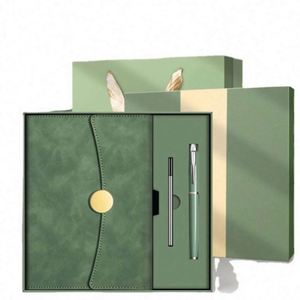 Custom OEM Luxury Corporate PU Leather Notebook <b>Pen</b> Gift Set Custom Color Exquisite Design for Christmas Thanksgiving Easter - Product Image 1