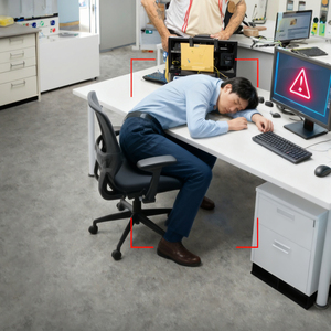 Alarma en Tiempo Real Compatible con Redes Antiguas, Análisis Visual de Cámaras CCTV para Detección de Humo, Sueño y Movimiento, Sistemas de Seguridad - Product Image 1