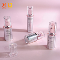 H 605 Ensemble de luxe de pot de crème de soin de la peau vide de 30/50g et bouteille à pompe de lotion en verre de 100/120/150ml 30/40 emballage cosmétique de 50ml