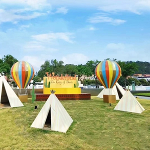 Accessoires publicitaires ballon à air chaud décoration <span class=keywords><strong>centre</strong></span> commercial décoration zone scénique mise en page grande montgolfière extérieure à vendre - Product Image 5