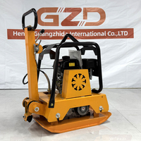 Compacteur à plaque vibrante diesel robuste GZD, couleur personnalisable, compatible OEM