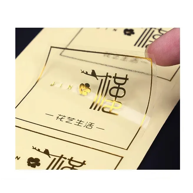 제조업체 도매 맞춤형 비닐 로고 라벨 스티커, 로고가 인쇄 된 접착 방수 맞춤형 스티커 라벨