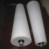 Rouleau de convoyeur de transition en nylon résistant au feu et durable pour l'exploitation minière, facile à nettoyer, dimensions personnalisables