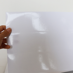 Bán buôn có thể in rõ ràng nhãn không thấm nước <span class=keywords><strong>A4</strong></span> tấm tự dính trống nhựa trong suốt PVC nhãn dán nhãn cho máy in phun - Product Image 6