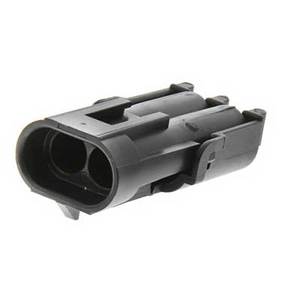 Conn外壳<span class=keywords><strong>PL</strong></span> <span class=keywords><strong>2</strong></span> POS压接RA电缆安装黑色外壳12010973 - Product Image 5